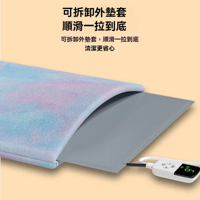 加厚保溫寵物電熱毯寵物加熱墊 45*70cm溫控發熱墊 110V數顯9檔開關（加熱地墊 寵物地墊 保暖墊 ）