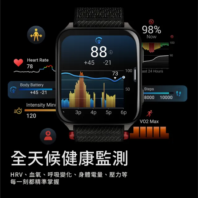 【GARMIN】VENU X1 全方位 GPS 智慧腕錶 法式灰