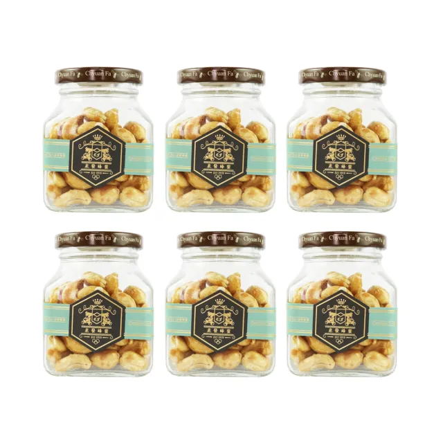 【CHYUANFA 泉發蜂蜜】蜂蜜腰果90g六入(腰果)