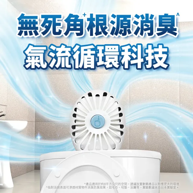 【日本風倍清】廁所抗菌消臭防臭劑/芳香劑6入組 清潔 浴室小幫手(2入裝任選)