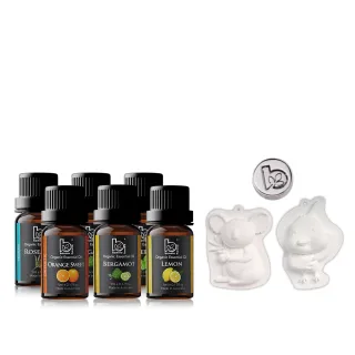 【Bonnie House 植享家】雙有機精油(任選2入)+植享擴香小物(任選1入)