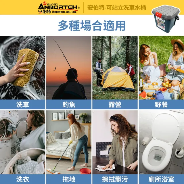 【ANBORTEH 安伯特】極淨洗車組合(超值10件組) 洗車用具/洗車用品/自助洗車