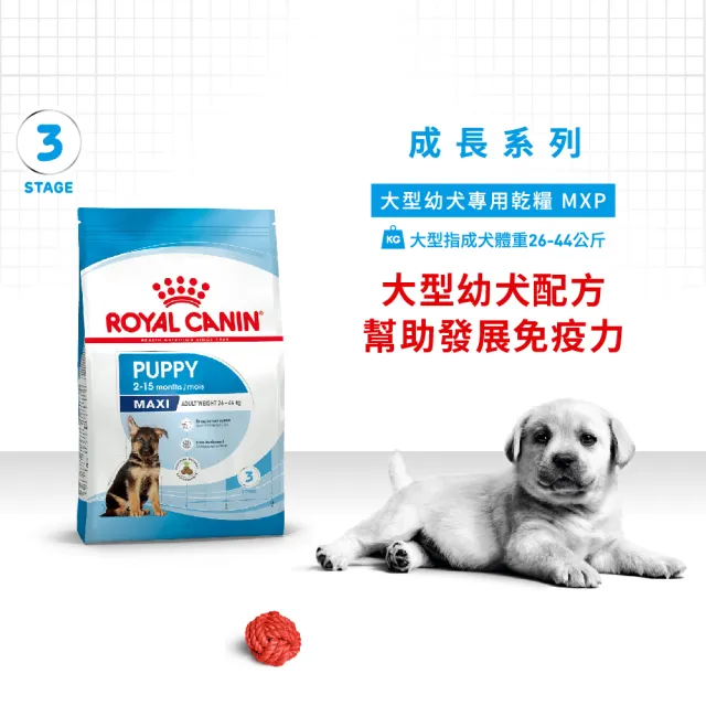 【ROYAL 法國皇家】大型幼犬專用飼料 MXP 15KG(狗乾糧 狗飼料)