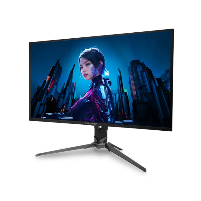 【Acer 宏碁】X32 V2 32型 4K 16:9 165Hz 電競螢幕(高低升降旋/喇叭/HDR400/0.03ms/QD-OLED)