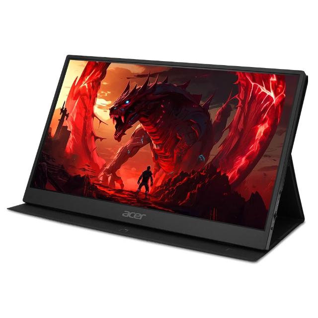【Acer 宏碁】PG161Q P 可攜式超薄電競螢幕-藍(16型/FHD/165Hz/6ms/IPS)
