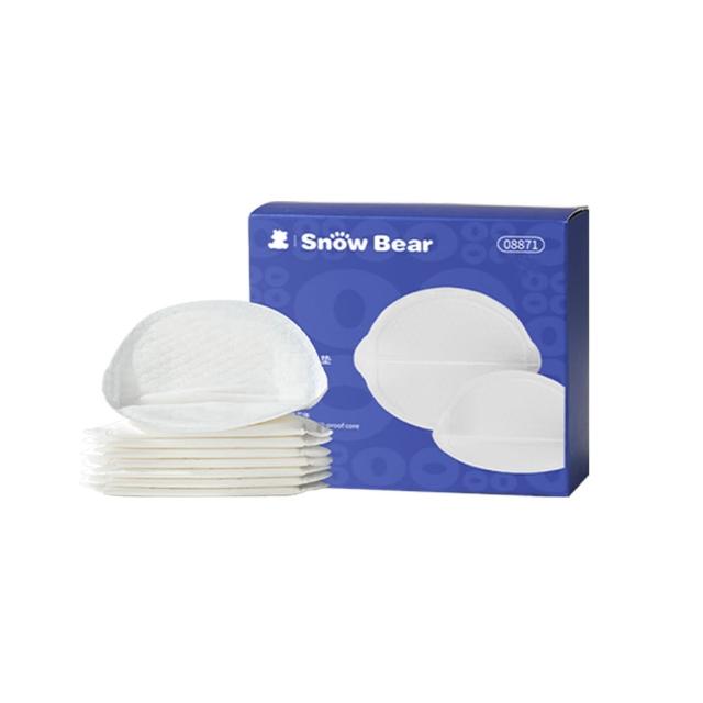 【Snowbear 小白熊】3D超薄拋棄式防溢乳墊30入/盒(產後防溢乳墊 母乳墊 防側漏 溢奶墊 液乳墊 哺乳用品)