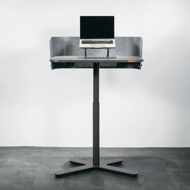 【Backbone】Roundy Desk☆圓氣桌(輕巧升降邊桌/電腦桌/工作桌)