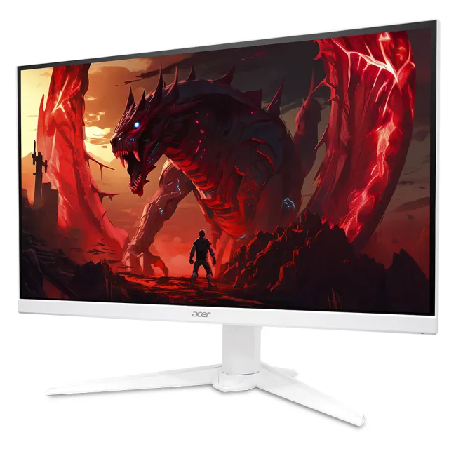 【Acer 宏碁】XV270U X1w 27型 IPS 2K 16:9 200Hz 電競螢幕-白色(高低升降/旋轉/傾斜/0.5ms)