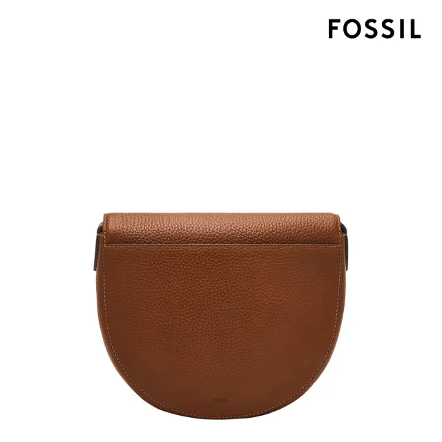 【FOSSIL】Everleigh 真皮斜背馬鞍包 (多色可選)