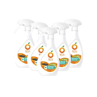 【橘子工坊】天然廚房爐具專用清潔劑-兩用噴頭(480ml*5瓶)