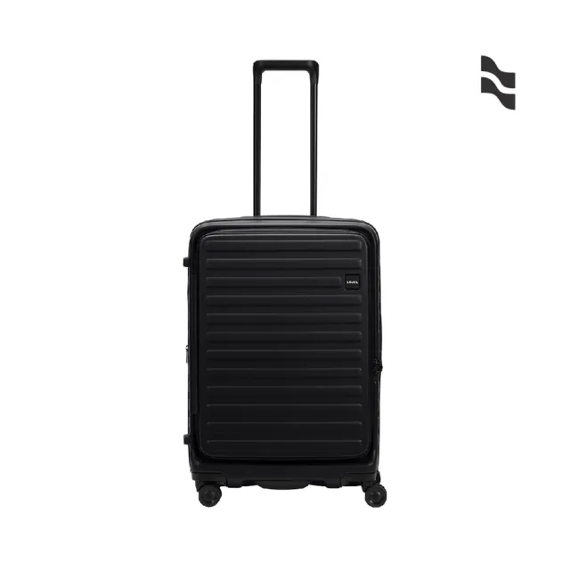 【LOJEL】假日照常配送 CUBO 26吋 前開式擴充拉鍊拉桿箱(行李箱 旅行箱)