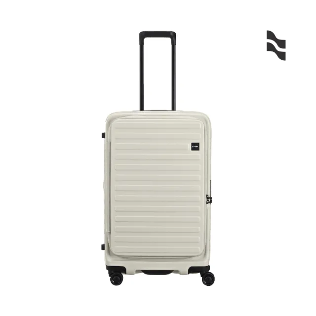 【LOJEL】速達 CUBO FIT 28吋 前開式擴充拉鍊拉桿箱(行李箱 旅行箱 胖胖箱)