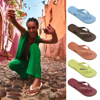 【havaianas 哈瓦仕】拖鞋 女鞋 男鞋 夾腳拖 巴西國旗 Brasil Logo 多款任選 4110850