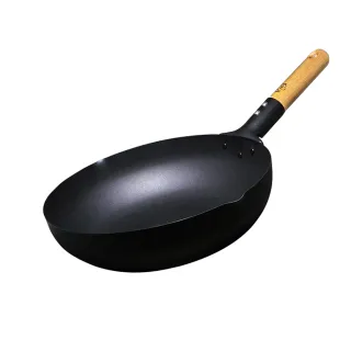 【TAKUMI 匠】匠 岩紋鐵鍋/鐵炒鍋30公分(日本製)