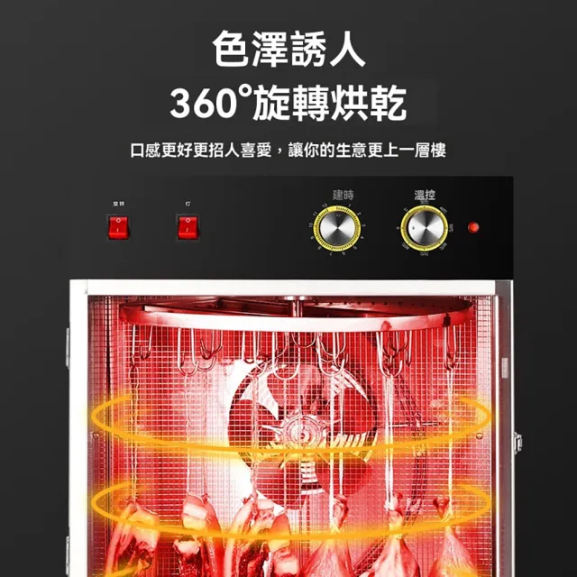Josie 臘腸烘幹機 7.5KG家用臘腸機/小型平鋪臘腸機 煙熏臘肉臘鴨臘肉機食物食品烘幹機