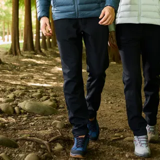 【ATUNAS 歐都納】女男款抗風保暖長褲(A6PA2531M/A6PA2532W戶外休閒/登山健行/輕量/刷毛)