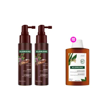 【KLORANE 蔻蘿蘭官方直營】養髮頭皮精華液100ml升級版*2入組(產後/遺傳/壓力大推薦)