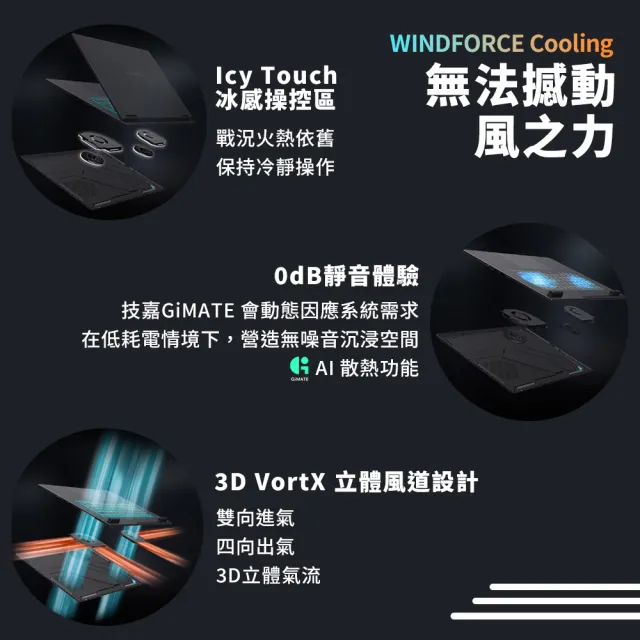 【GIGABYTE 技嘉】16吋 i7-13620H RTX5070 電競筆電(GAMING A16 CWHI3TW894SH/16G/1TB/Win11)