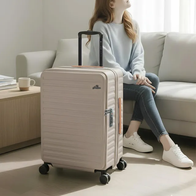 【Arowana 亞諾納】速達獨家★25吋前開式 自由時刻河馬箱 上開式/行李箱(爆款追加到貨!!)