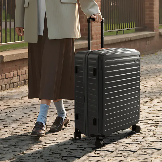 【Arowana 亞諾納】一日快閃★25吋自由時刻河馬箱｜前開上開式行李箱 獨家爆款回歸(假日照常配送)