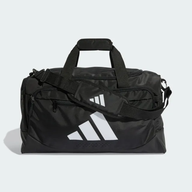 【adidas 愛迪達】手提包 健身包 運動包 旅行袋 TRA DEF DUF S 黑 JZ0608