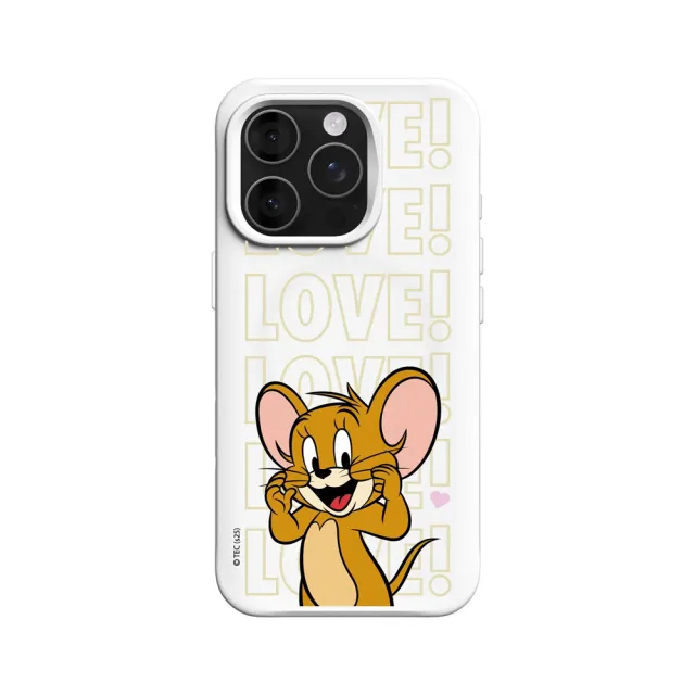 【RHINOSHIELD 犀牛盾】iPhone 15系列 SolidX MagSafe兼容 防摔磁吸手機殼/傑利鼠愛心(湯姆貓與傑利鼠)