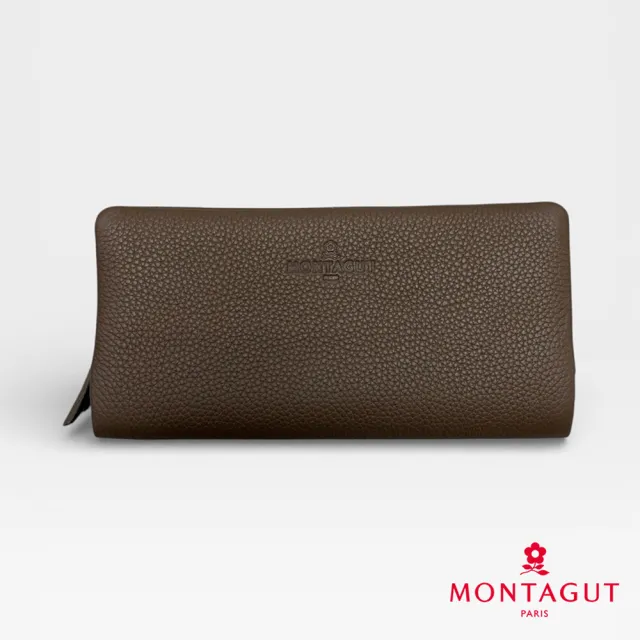 【MONTAGUT 夢特嬌】頭層牛皮女用皮夾 B08M16820109