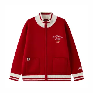 【NEW BALANCE】NB 童裝長袖外套_7IG1104WRD_女童_紅色