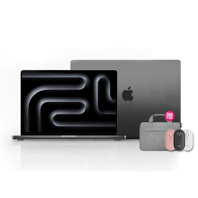 【Apple】無線滑鼠+電腦包★2025 MacBook Pro 14吋 M5晶片 10核心CPU與10核心GPU 24G/1TB SSD