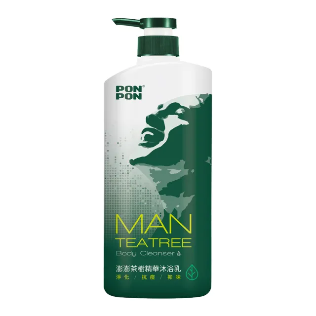 【澎澎MAN】沐浴乳-1200gx3(拋光瑪卡/麝香瑪卡/元氣炭/茶樹精華/抗都會污染)