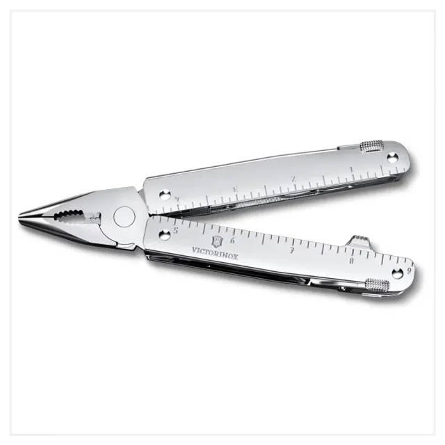 【VICTORINOX 瑞士維氏】Swiss Tool MX 工具鉗 115mm/26用/銀(3.0327.MN)