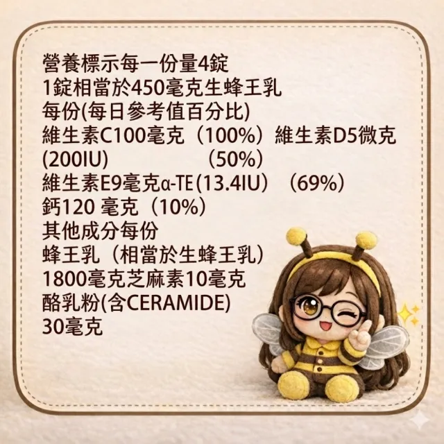 【Suntory 三得利】蜂王乳+芝麻明E1入(共120粒 / 原廠購入 有防偽標籤)