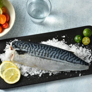 【王品集團】王品嚴選超大極厚挪威薄鹽鯖魚片3.6kg(無紙板淨重180g/片x20入/箱)