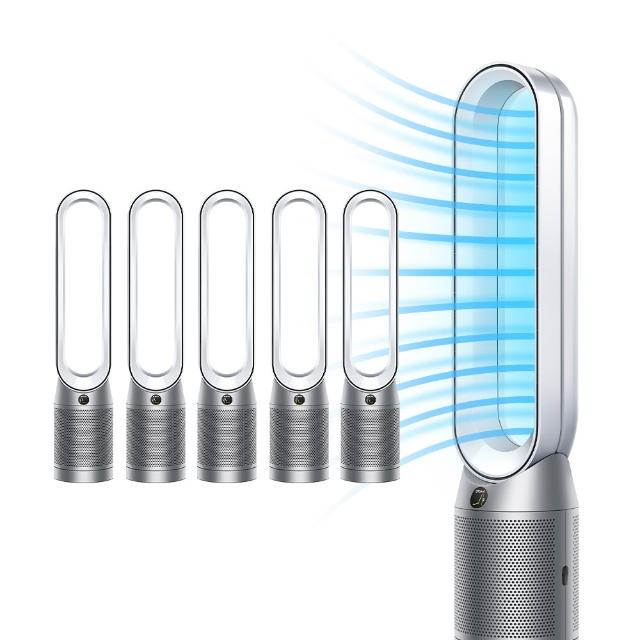 【dyson 戴森】TP07 Purifier Cool 二合一空氣清淨機(銀白色) (5入超值組)