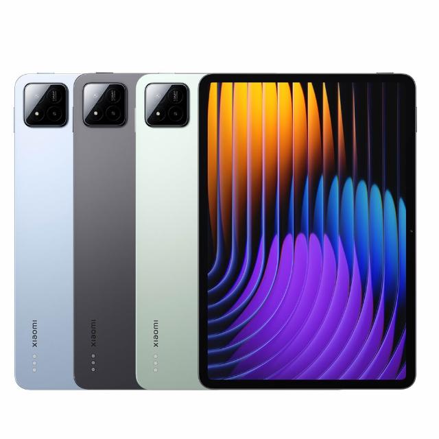 Xiaomi小米 Pad 7 小米Pad 7搭載XiaomiHyperOS作業系統,內建8850mAh大電量,支援Dolby Vision與2K高畫質顯示,提供灰、綠、藍三種顏色選擇。11吋螢幕搭配TFT解析度達3200x2136,345 ppi,支援Wi-Fi 6E與NFC功能,記憶體8GB RAM與128GB ROM,八核心處理器最高可達2.8GHz,輕巧設計僅500g,尺寸為251.22x173.42x6.18mm,適合多種使用情境,如學習、娛樂與工作。
