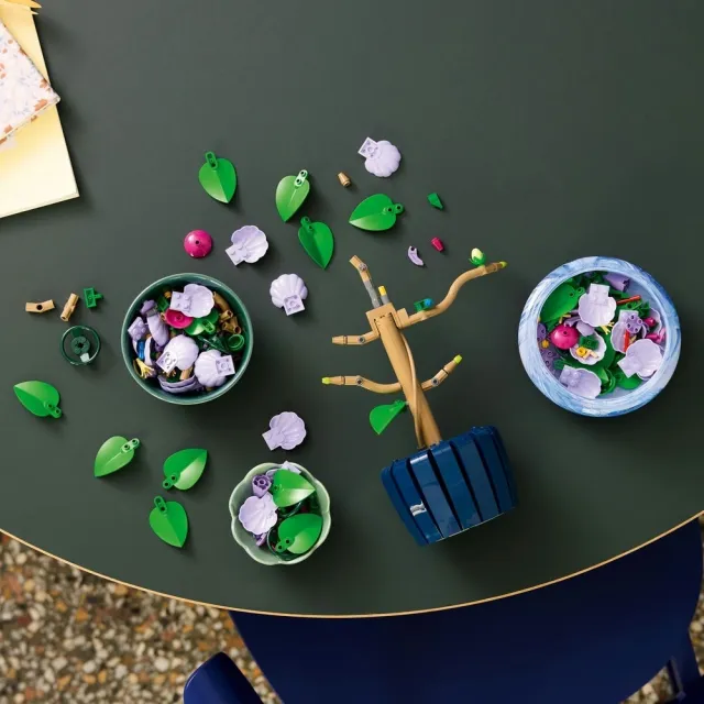 【LEGO 樂高】Botanicals 10372 木槿(積木 玩具 花藝 居家擺設)