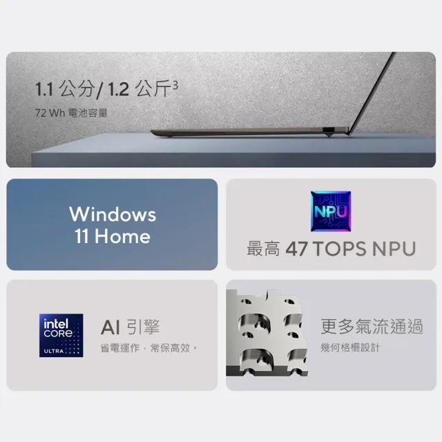 【ASUS 華碩】65W快充組★14吋Ultra5輕薄AI筆電(ZenBook UX5406SA/Ultra5-226V/16G/1TB/W11/3K OLED/EVO)