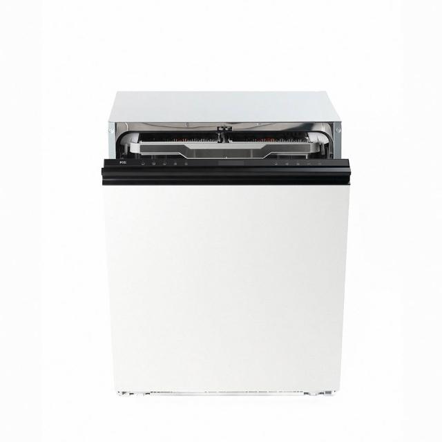 【KE嘉儀】全嵌式烘碗洗碗機 KDW-856i(Ai智能洗/110V/業界最低76.5cm)