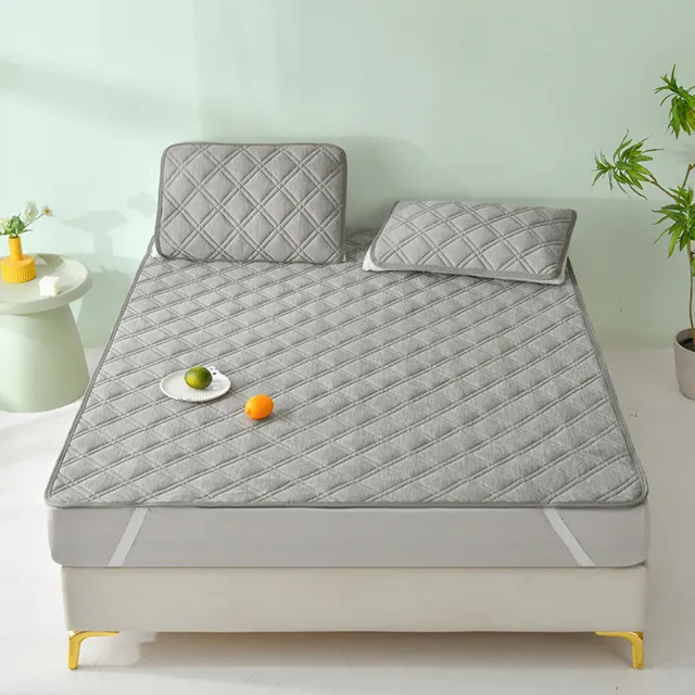 【Sleep Club】日本透氣涼感墊 涼墊 冰涼墊 涼蓆 日式床墊(單/雙/加大任選 附同款枕頭套)