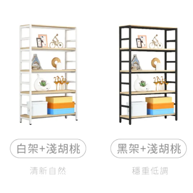 【慢慢家居】專人組裝-超耐重加深款-層板可調五層置物架(80x34x162cm)