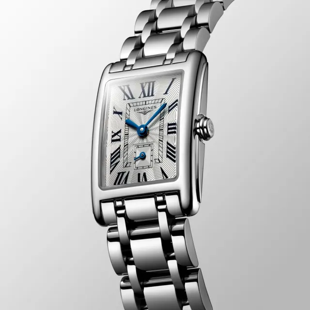 【LONGINES 浪琴】DolceVita 獨立小秒針石英女錶-銀/21mm(L5.255.4.71.6)