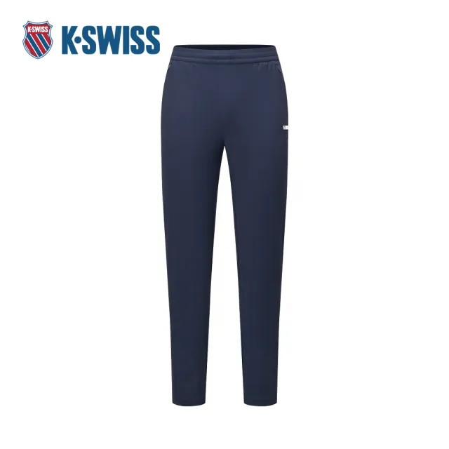 【K-SWISS】運動長褲 WS COOL KNIT PT 針織 女款 深藍色 1912132-499