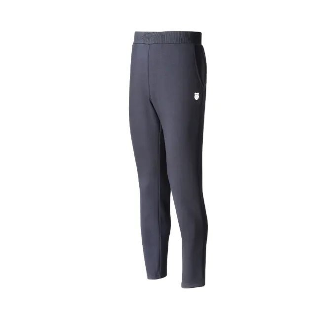 【K-SWISS】運動長褲 SLIM FIT LOGO PANTS 口袋 女款 黑色 194655-008