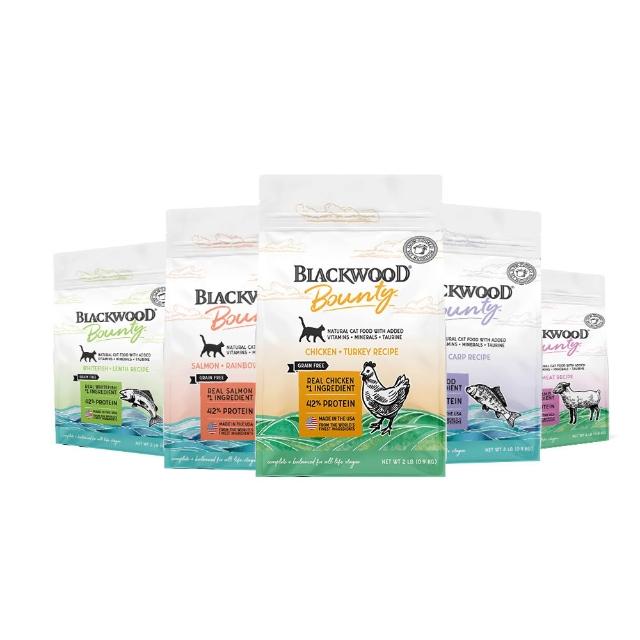 【BLACKWOOD 柏萊富】美國Bounty棒吉頂級無穀貓飼料 10磅/4.5公斤(貓糧 貓飼料 貓乾糧 含肉量82%以上)