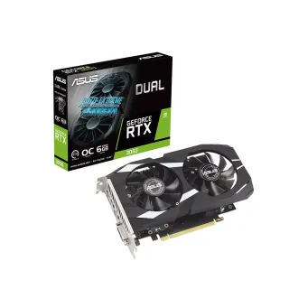 【ASUS 華碩】DUAL-RTX3050-O6G 顯示卡+華碩 雪原豹電競滑鼠墊