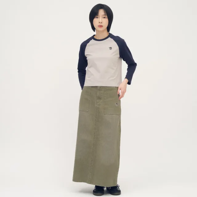 【plain-me】小P社長 女生長袖 長袖 長T TEE 休閒長袖 拼色連肩_PPW0001-261