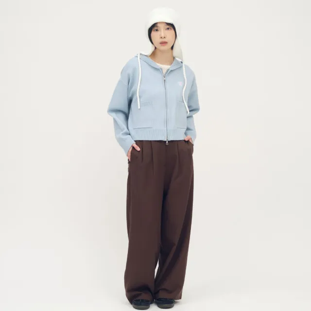 【plain-me】小P社長 女生外套 連帽外套 針織外套 外套 保暖外套_PPW0302-261