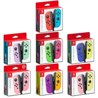 【Nintendo 任天堂】Switch Joy-Con 原廠控制器(贈類比套)