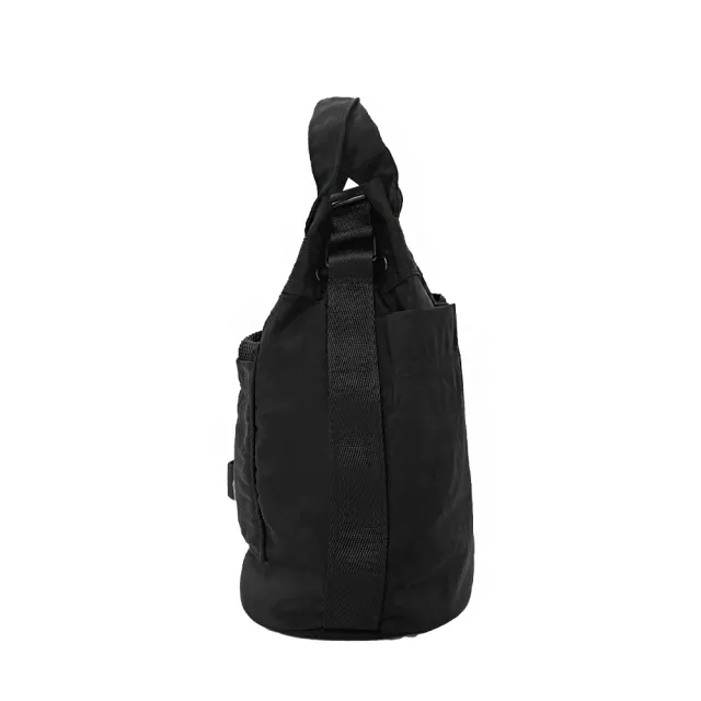 【K-SWISS】運動小包 CROSSBODY BUCKET BAG 水桶包 中性 男款 女款 黑色 BG438-001