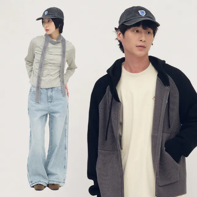 【plain-me】雙11 小P社長 Logo老帽 男帽 女帽 鴨舌帽 帽子_PLN2310-241